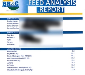 200mt Wheaten Hay 650kg approx. 8x4x3 Bales + Freight