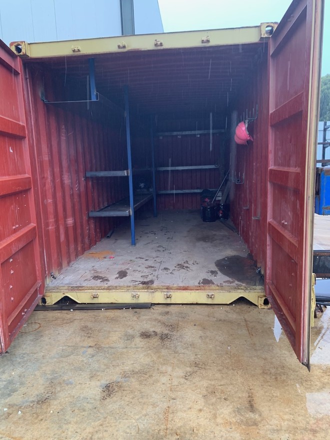 Under Auction (A126) - 20 Ft Container Lockable  (Seymour)