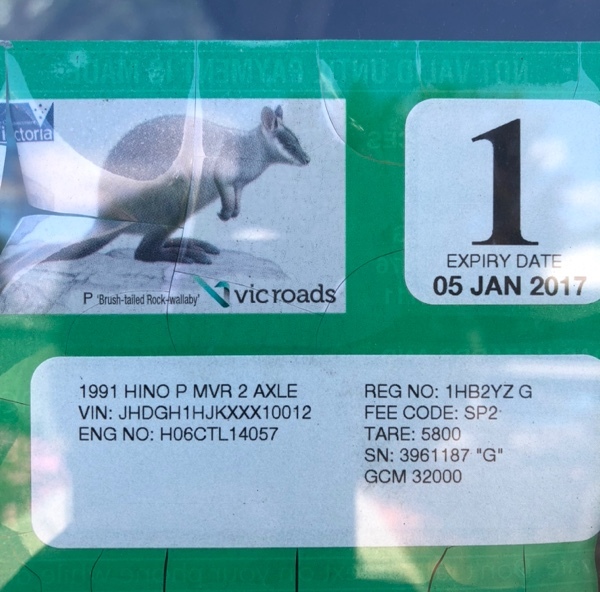 1991 Hino Prime mover with Tray , crane and Tanker - NO GST