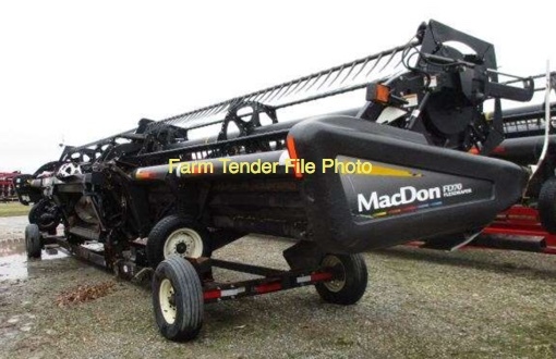 Wanted Macdon Draper Front 25-30' 