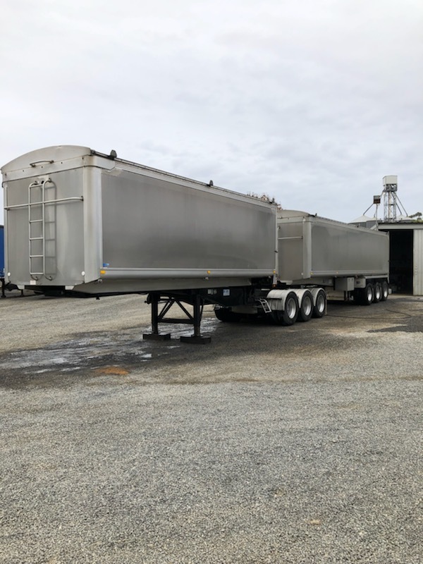 2002 Barry Stoodley B-double Tipper Combination