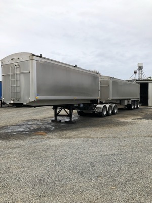 2002 Barry Stoodley B-double Tipper Combination