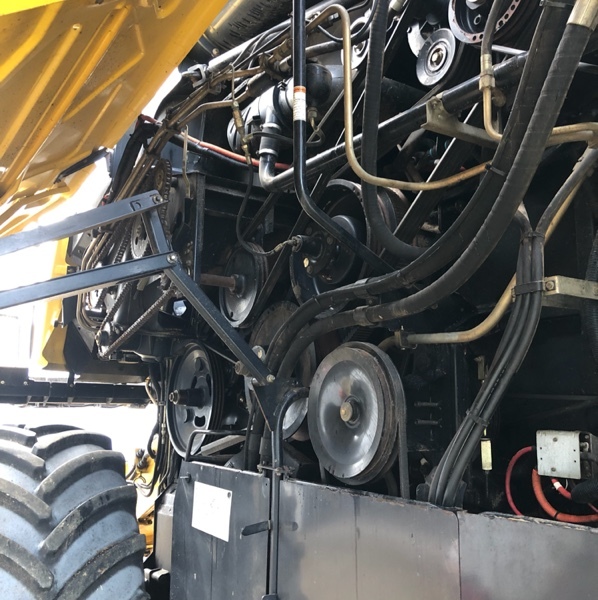 NH CX860 & 36ft Draper Front