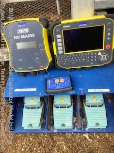 2018 Clipex Sheep Handler Contractor Model Including Trutest XR5000 Indicator, Trutest XRP2 Panel Reader, and accessories