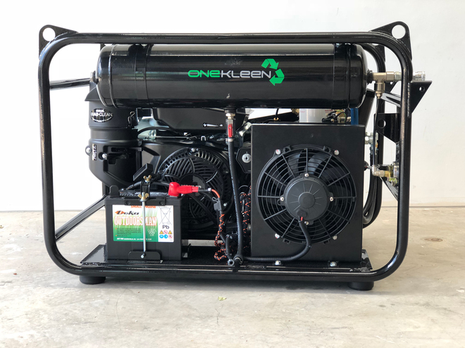 New 35 CFM Compact, Light Weight, Mobile Screw Air Compressor- Petrol
