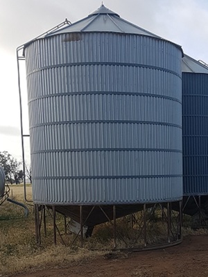3 x 2nd Hand Nelson Silos (approx 40 tonne)