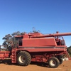 1992 Case IH 1680 Header with 30ft Front & Trailer