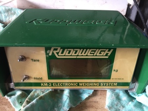 Ruddweigh Electronic Scales and Load bars