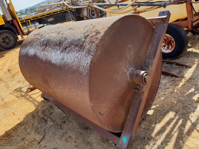 Steel Drum Roller - 1200mm Diameter x 1840mm Wide