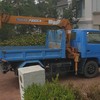 Isuzu NKR58 crane/tipper truck