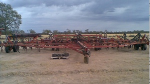 50 Ft Gason 4100 Cultimaster Air Seeder