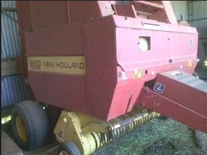 New Holland 650 fastnet baler
