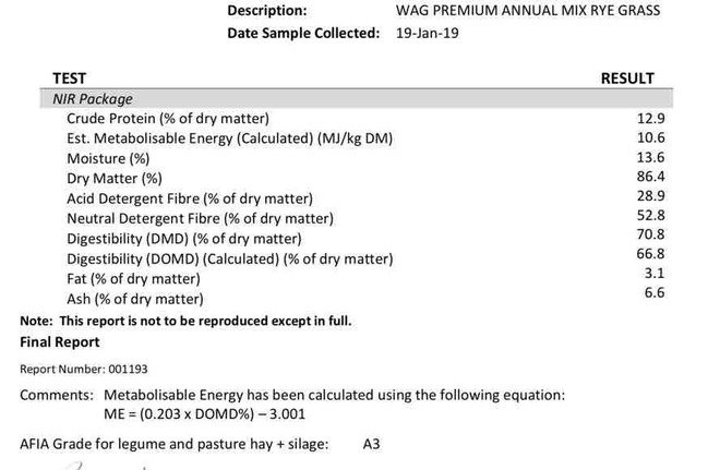 5x4 Rolls of Rye Clover Mix 