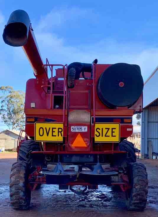 1999 CaseIH 2388 with 36ft Triple Deck Honeybee Front