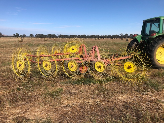 Sitrex 11 Wheel V Rake