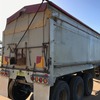 34x7'' Muscat Aluminium tri-axle tipper