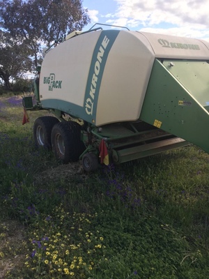 2008 Krone Big Pack 1290 Baler