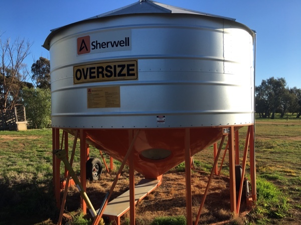 Sherwell Ahrens 31/mt Field Bin for sale