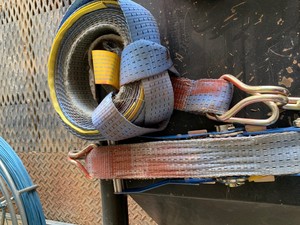 Under Auction (A126) - Ratchet Tie Down Assemblies 10 pack (Tooborac)