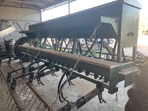 John Shearer 28 row direct drill combine 