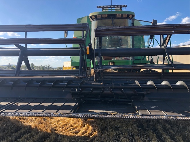 1997 John Deere 9600 Header & Front
