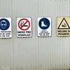Various Workshop Safety Signs  (Seymour)
