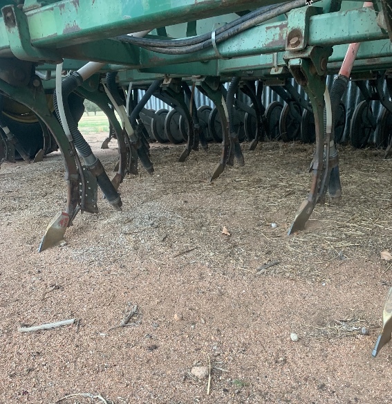 John Deere direct drill combine 