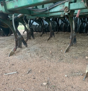 John Deere direct drill combine 