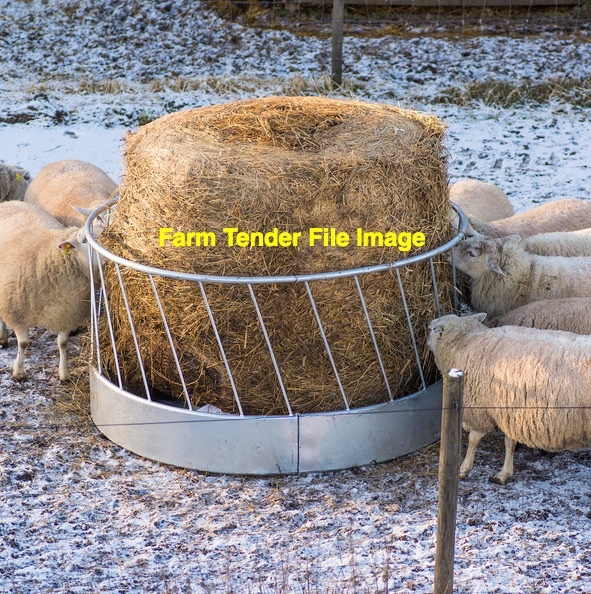 WANTED Hay Round Feeder with cover