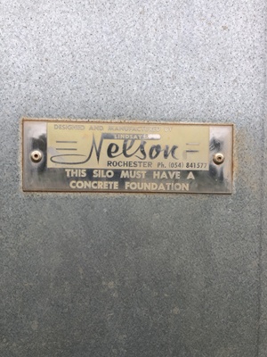 Nelson 40 mt Cone Silos  2 Available