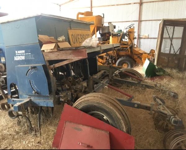 Agrow Plow seed drill
