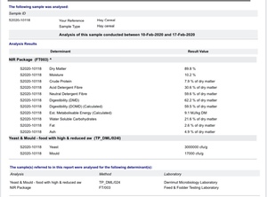 Wheaten/Rye Hay  180 mt