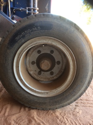 WANTED Aviation tyre 30x11.50-14.5 26ply to suit Chris Grow Mulcher.