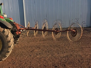 5 Wheel Hay Rake