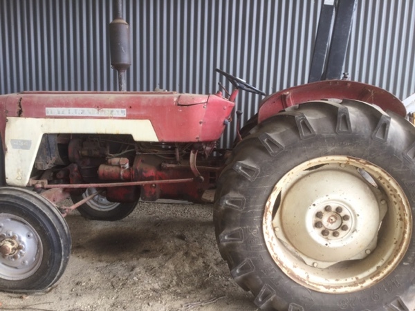 international 434 with implements 