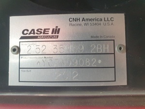 2012 Case IH 2152 35' Draper Front