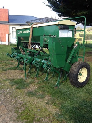 John Shearer 16 run tyne direct drill