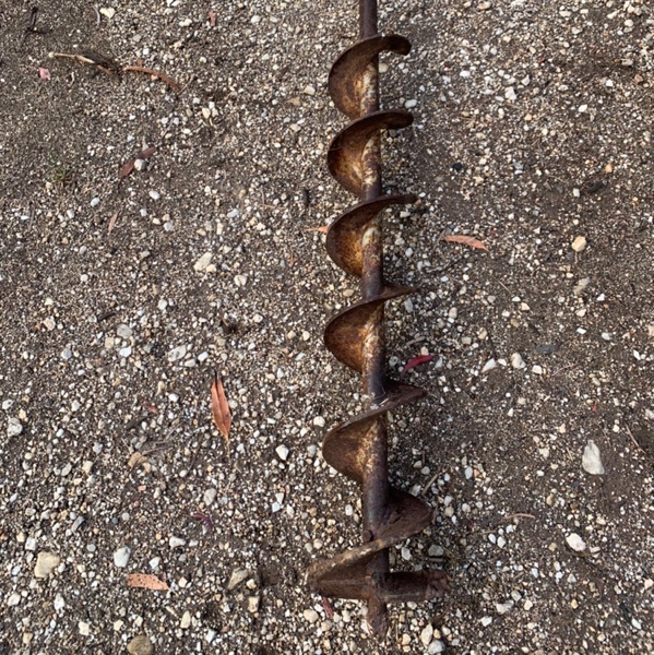 Ford 4000 & Lyco Post Driver