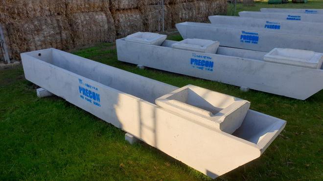 Concrete Sheep toughs