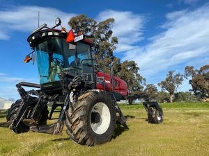 2012 Macdon M155 windrower 