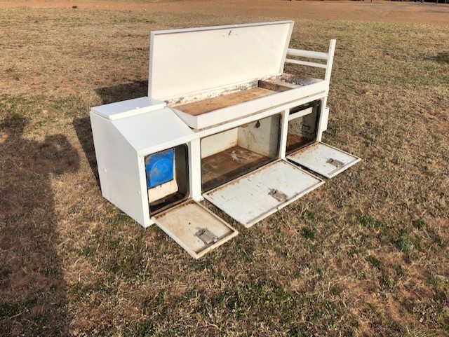 Tool Box with Wash Basin