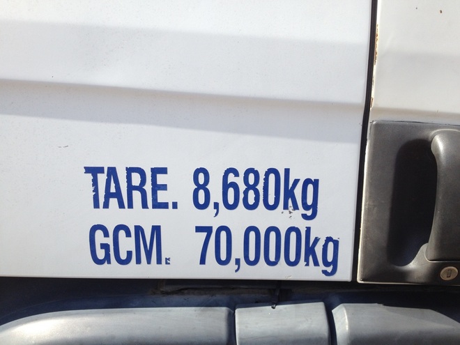 Scania rego'd prime mover