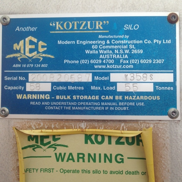 Kotzur Silos on Skids. 