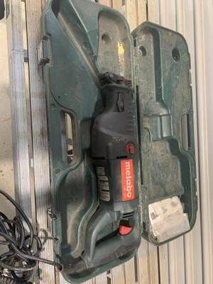 Under Auction (A126) - Metabo Reciprocating Saw and Blades  (Tooborac)