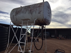 (A131) - 500 Gallon Overhead Diesel Tank