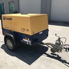 Good used reliable 125 cfm Compair diesel air compressor with air after cooler and water seperator with high pressure 145 psi