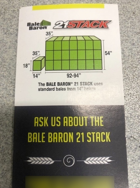 Oaten Small Squares 21 Bale Barron Packs