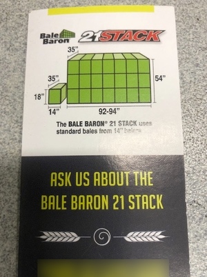 Oaten Small Squares 21 Bale Barron Packs