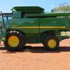 2010 John Deere 9670 STS Header with 36ft Honeybee Front & Trailer