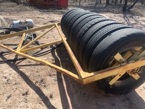 40FT Truck Rubber Tyre Roller